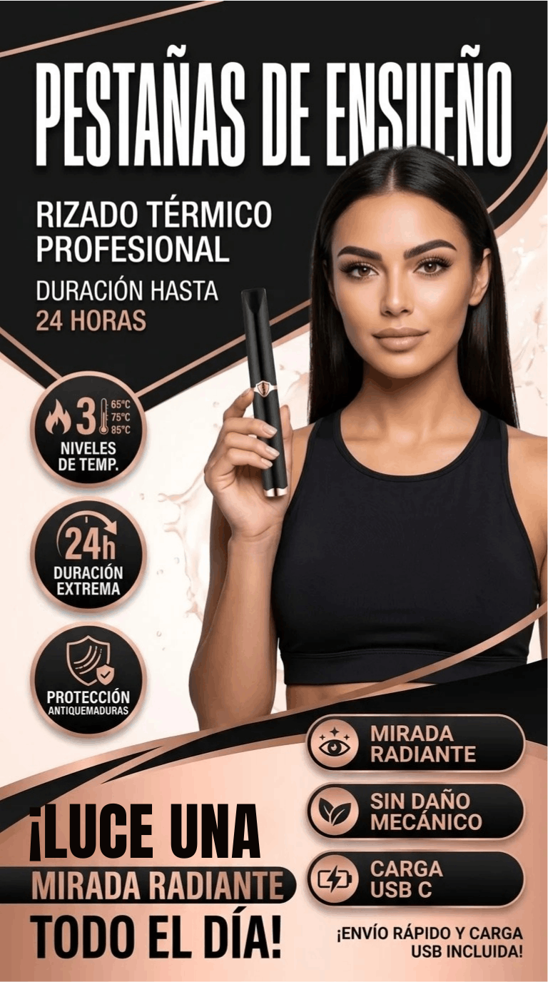 RIZADOR DE PESTAÑAS ELECTRICO